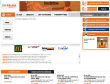 Tablet Screenshot of cabalma-athle.fr